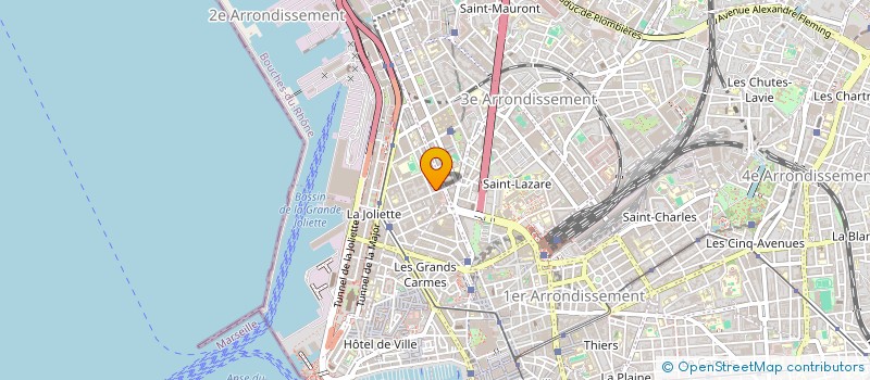 localisation de l'entreprise L'EMPIRE à MARSEILLE