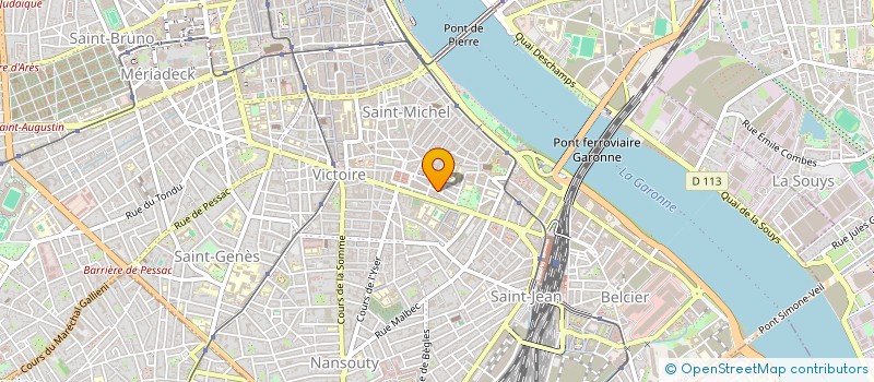 localisation de l'entreprise L'EMPIRE CONVIVIAL D'AQUITANIA ROMANA  BORDEAUX