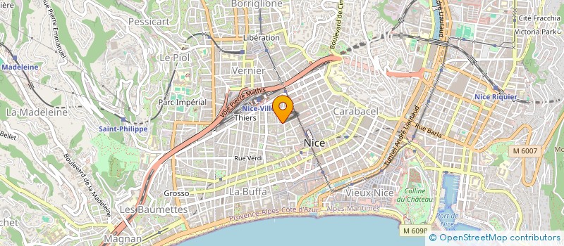 localisation de l'entreprise L'EMPIRE DE NICE à NICE