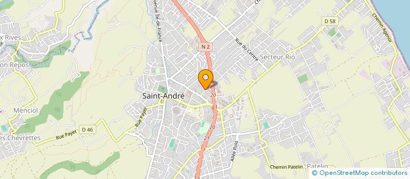 localisation de l'entreprise L'EMPIRE DES BIENS à SAINT-ANDRE