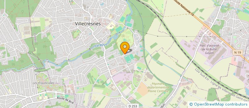 localisation de l'entreprise L'EMPIRE DU GROSSISTE  VILLECRESNES