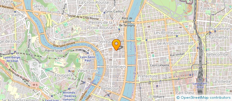 localisation de l'entreprise L'EMPIRE PART DIEU à LYON