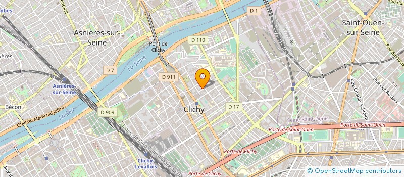 localisation de l'entreprise L'EMPIRIQUE à CLICHY