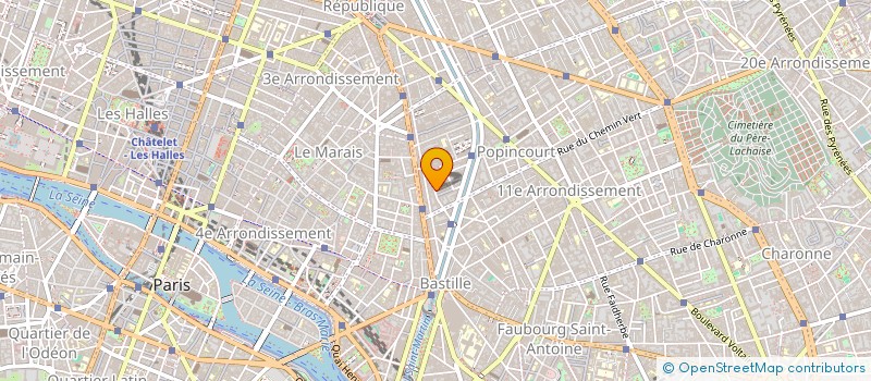 localisation de l'entreprise L'EMPORTE-PIECE  PARIS