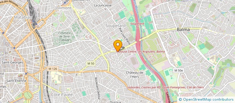 localisation de l'entreprise L'EMPREINTE à TOULOUSE