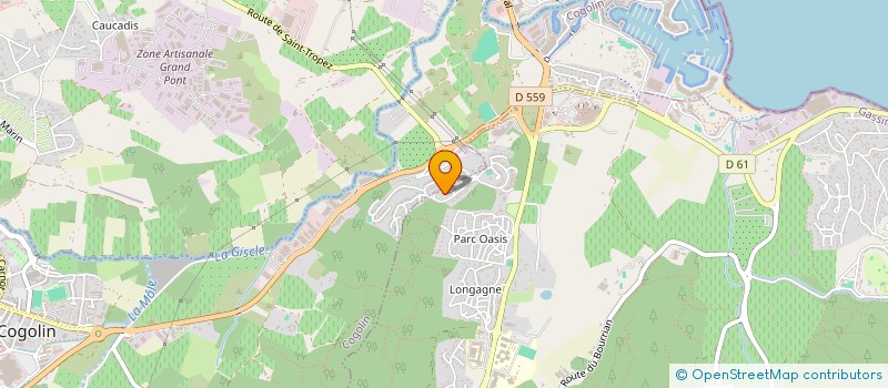 localisation de l'entreprise L'EMPREINTE 83  GASSIN