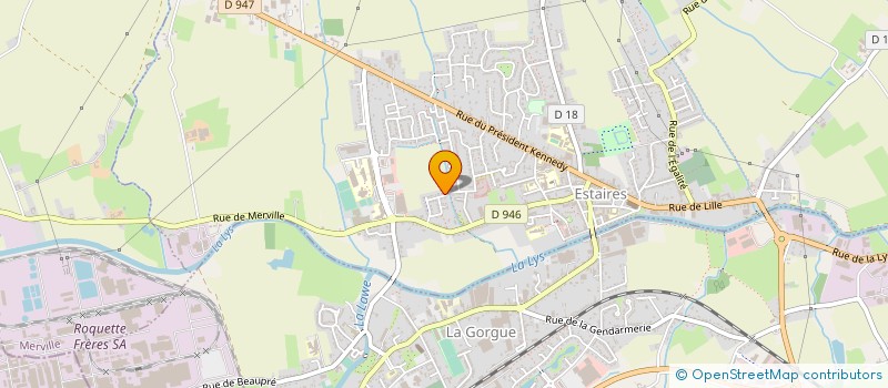 localisation de l'entreprise L'EMPREINTE  ESTAIRES