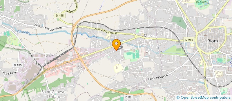 localisation de l'entreprise L'EMPREINTE DES ILES  MOZAC