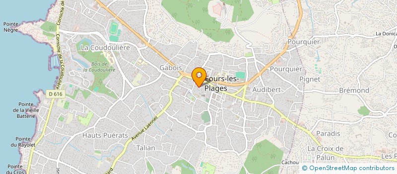 localisation de l'entreprise L EMPREINTE DES LUTINS à SIX-FOURS-LES-PLAGES