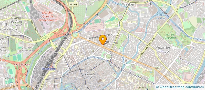 localisation de l'entreprise L'EMPREINTE DES MOTS  STRASBOURG