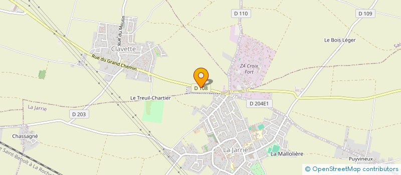 localisation de l'entreprise L EMPREINTE DU DAUPHIN  CLAVETTE