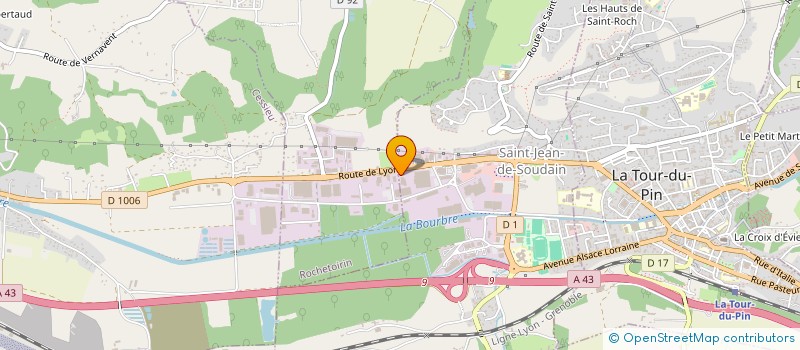 localisation de l'entreprise L'EMPREINTE NOIRE  SAINT-JEAN-DE-SOUDAIN