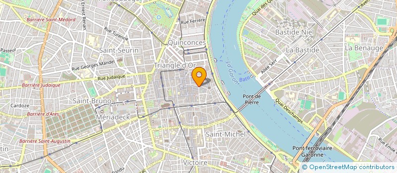 localisation de l'entreprise L EN-CAS BORDELAIS à BORDEAUX