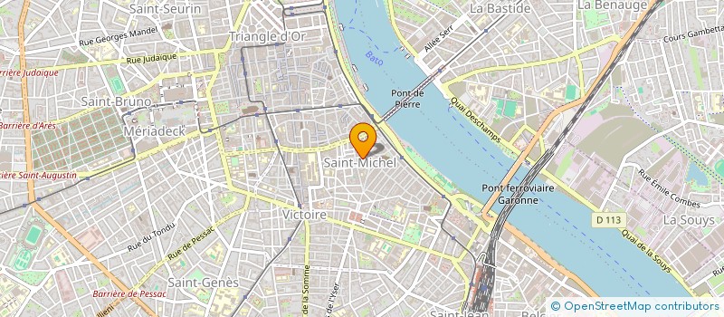 localisation de l'entreprise L EN DEHORS à BORDEAUX