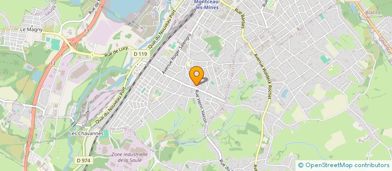 localisation de l'entreprise L'EN-FAIM à MONTCEAU-LES-MINES