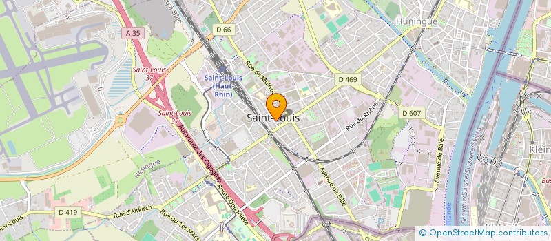 localisation de l'entreprise L'EN K à SAINT-LOUIS