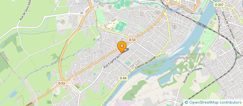 localisation de l'entreprise L'EN-K à ROANNE