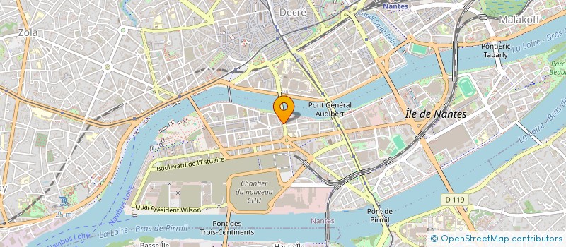 localisation de l'entreprise L'EN K EXPRESS à NANTES