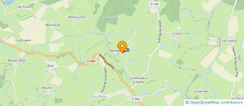 localisation de l'entreprise L'EN-VIE  GOURDON