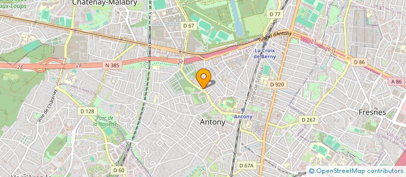 localisation de l'entreprise L'ENCHANTERESSE ET SES ESPRITS FOUS à ANTONY