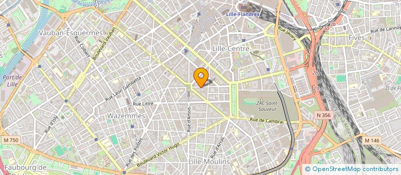 localisation de l'entreprise L'ENCHANTEUR à LILLE