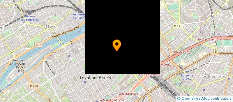 localisation de l'entreprise L'ENCHANTEUR à LEVALLOIS-PERRET