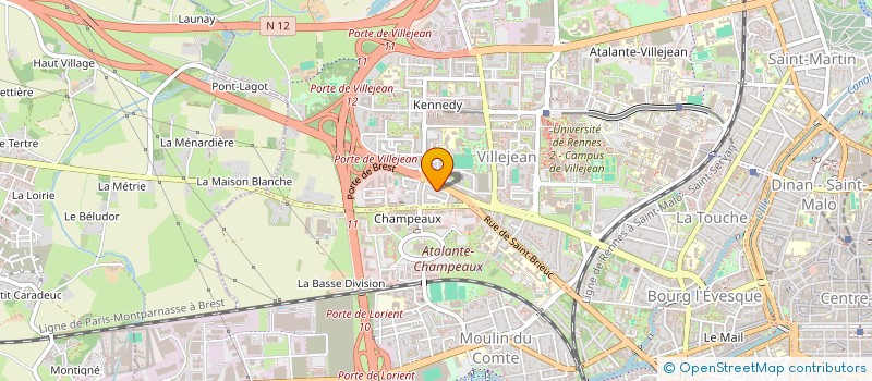 localisation de l'entreprise L'ENCHANTEUR DESENCHANTE  RENNES