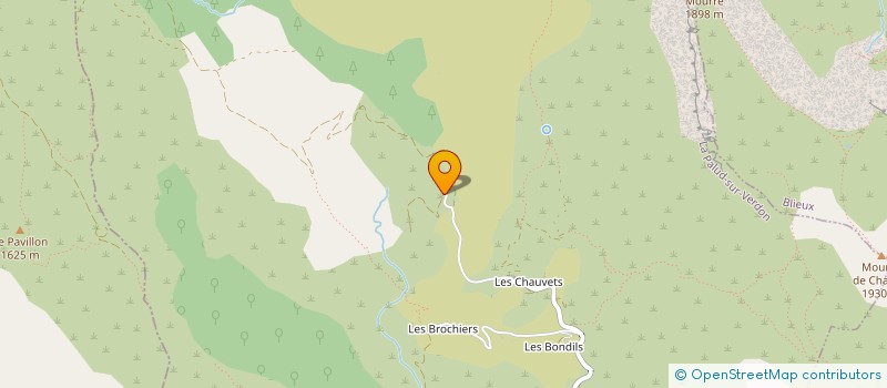 localisation de l'entreprise L'ENCHASTRE  LA PALUD-SUR-VERDON