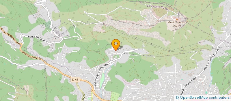 localisation de l'entreprise L'ENCLOS à LA VALETTE-DU-VAR