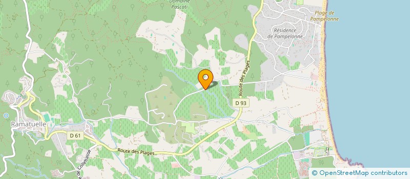 localisation de l'entreprise L'ENCLOS à RAMATUELLE