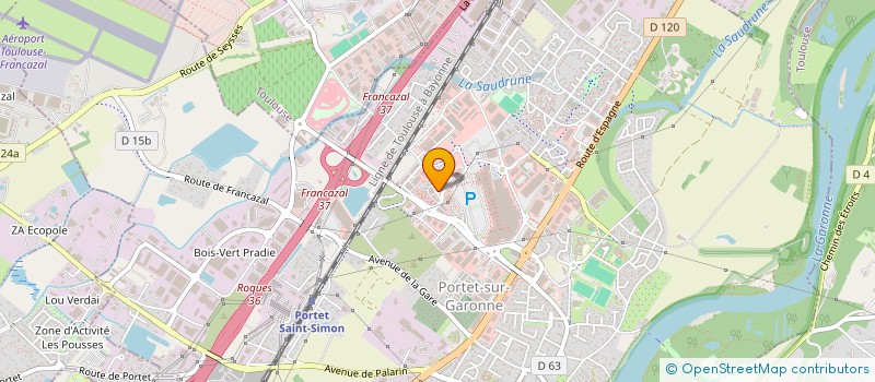 localisation de l'entreprise L'ENCLOS DE MARION  ROQUES