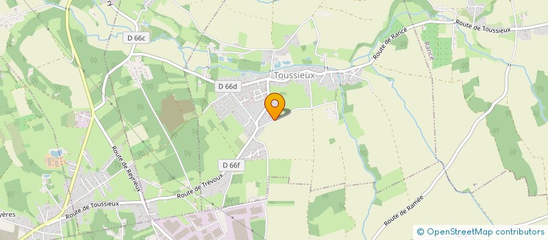 localisation de l'entreprise L'ENCLOS DE TOUSSIEUX  TOUSSIEUX