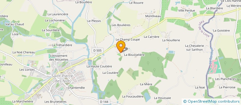 localisation de l'entreprise L'ENCLUME à SAINT-PIERRE-DES-NIDS
