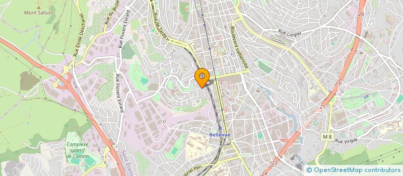 localisation de l'entreprise L'ENCLUME LIGERIENNE  SAINT-ETIENNE