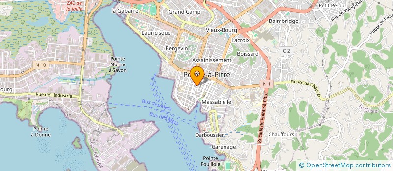 localisation de l'entreprise L'ENCOURAGEMENT PUBLIC EN GUADELOUPE ET DANS LA CARAIBES E.P.G.C. à POINTE-A-PITRE