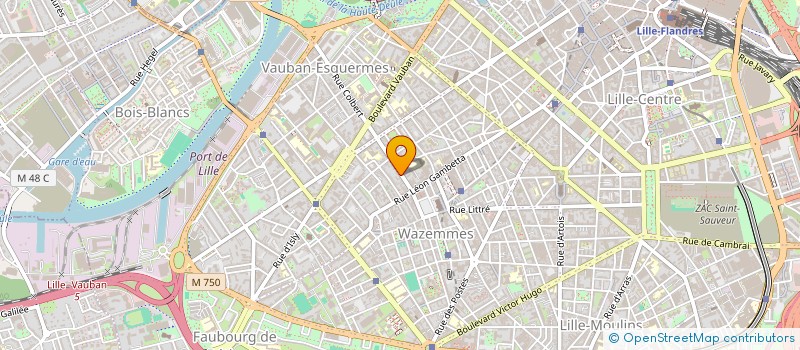 localisation de l'entreprise L'ENCRE à LILLE