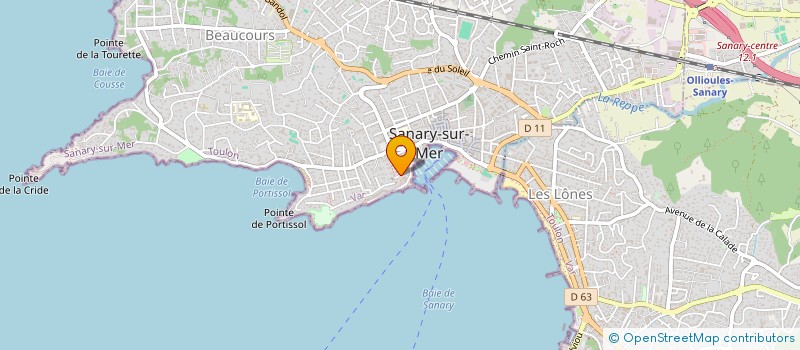 localisation de l'entreprise L'ENCRE DE MER à SANARY-SUR-MER