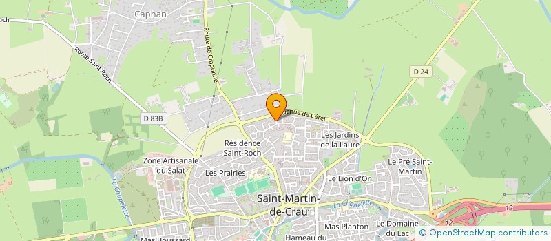 localisation de l'entreprise L ENCRE DE NOS VIES à SAINT MARTIN DE CRAU