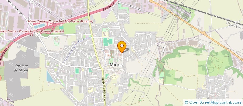 localisation de l'entreprise L'ENCRE ENCHANTEE  MIONS