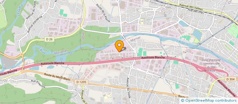 localisation de l'entreprise L ENCRENNAZ  MARNAZ