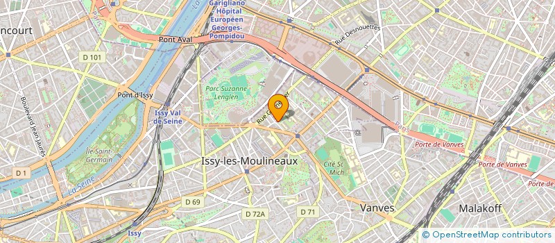localisation de l'entreprise L' ENCRIER à ISSY-LES-MOULINEAUX