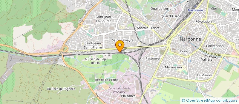localisation de l'entreprise L'ENCRIER DE ROXANE à NARBONNE