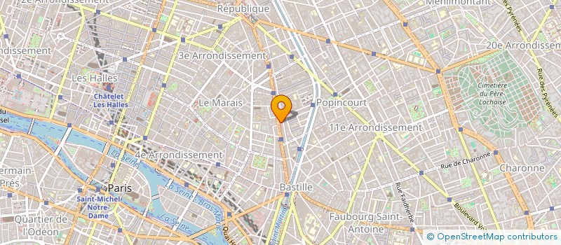 localisation de l'entreprise L'ENCYCLOPEDIE DU DEVELOPPEMENT DURABLE (EDD)  PARIS