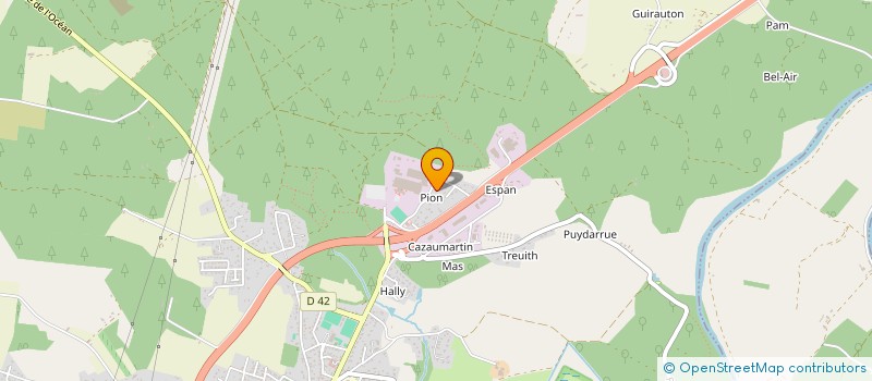 localisation de l'entreprise L'ENDOLIDAYS  LALUQUE