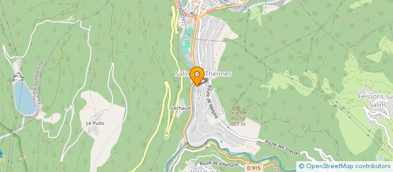 localisation de l'entreprise L'ENDROIT  SALINS-FONTAINE