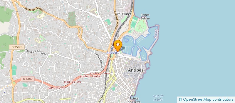 localisation de l'entreprise L'ENDROIT à ANTIBES