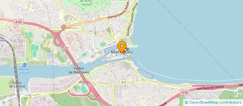 localisation de l'entreprise L'ENDROIT à MARTIGUES