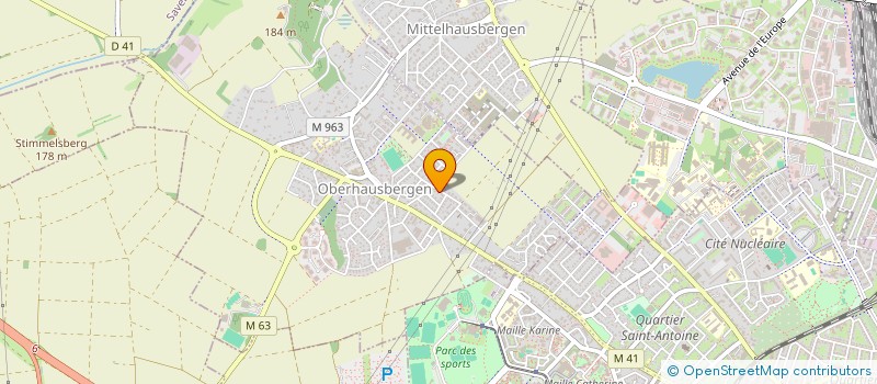 localisation de l'entreprise L'ENDROIT IMMOBILIER  OBERHAUSBERGEN