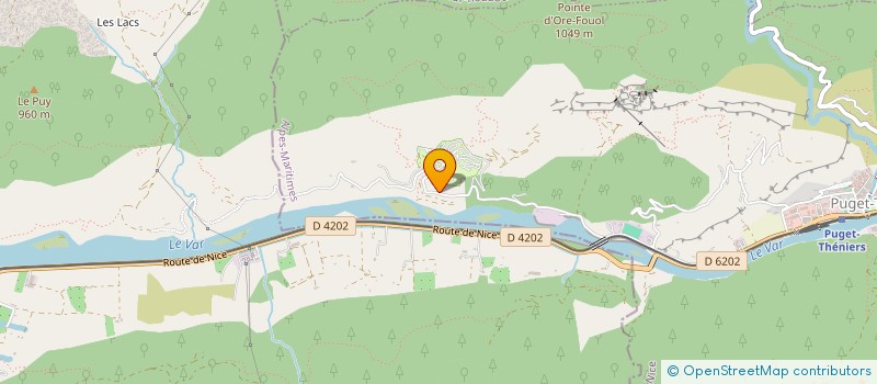 localisation de l'entreprise L'ENDURO C'EST BEAU  ASCROS