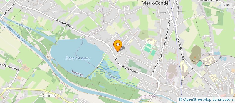 localisation de l'entreprise L ENERGIE DE VIEUX CONDE à VIEUX-CONDE